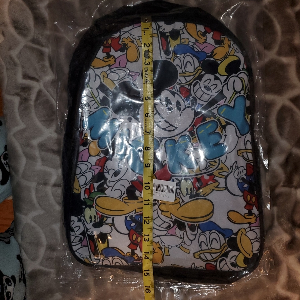 NIB Disney Mickey Mouse Show Graphic Front Bookbag - Picture 7 of 8